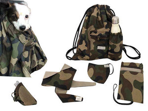 Collection Explorer, bags, dog carriers, face mask, dog bandana, mask holder, keychain with pet bag dispenser 